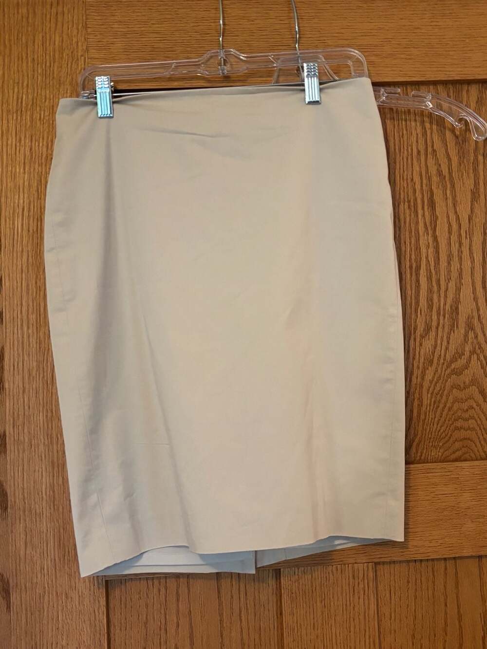 Ann Taylor Beige Pencil Skirt Size 4